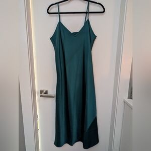 Knix x Birds Papaya Emerald Slip Dress